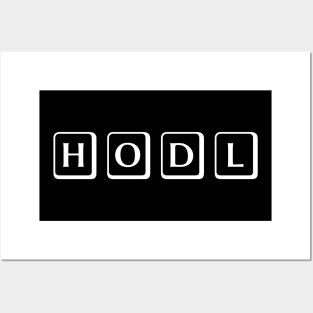 HODL Posters and Art